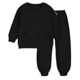 thumbnail image 4 of Dnhxils Girls Athletic Sets Kids Two Piece Outfits Long Sleeve Pullover Sweatpants with Pockets for Teen Girls Fall Sports Clothes, 4 of 9