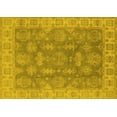 thumbnail image 1 of Ahgly Company Indoor Rectangle Oriental Yellow Traditional Area Rugs, 2' x 5', 1 of 4