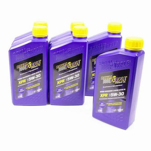 Royal Purple 06021-6PK XPR SAE 5W-30 Synthetic Racing Motor Oil - 1 qt. (Case of 6)