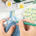 thumbnail image 2 of All-in-one crochet kit with crochet needles, marker, 2 of 4
