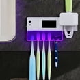 thumbnail image 2 of Dispensador automático de pasta de dientes Nikou con exprimidor y Esterilización solar USB, 2 of 11