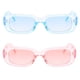 thumbnail image 4 of Gafas de sol BUTABY Rectangulares de estilo retro UV400 para mujer, 4 of 7