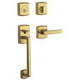 thumbnail image 1 of Baldwin 85386031LENT Soho Sectional Trim, Non-Lacquered Brass, 1 of 1