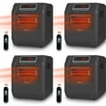 thumbnail image 1 of VOLTORB Electric Space Heater with Remote Control & Fan Only Mode (4 Pack), 1 of 12