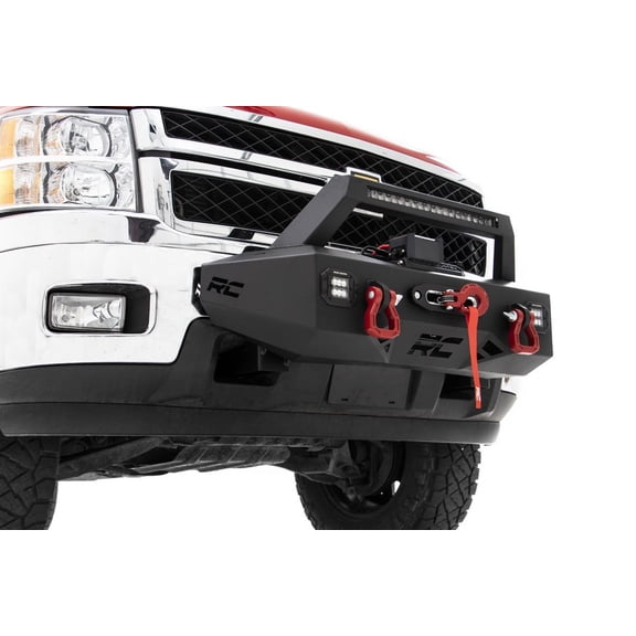 Rough Country LED EXO Winch Mount for 2011-2019 Chevy Silverado HD - 10764