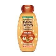 Garnier Whole Blends Honey Treasures Repairing Shampoo, For Damaged Hair, 12.5 fl oz