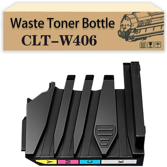 CLT-W406 CLTW406 Waste Toner Bottle Replacement for Samsung SL-C430W C430 C432W C433W SL-480FW C480FN 4C482W C483FW SL-C460FW C463W C410 413W CLP-360 362 363 Printers
