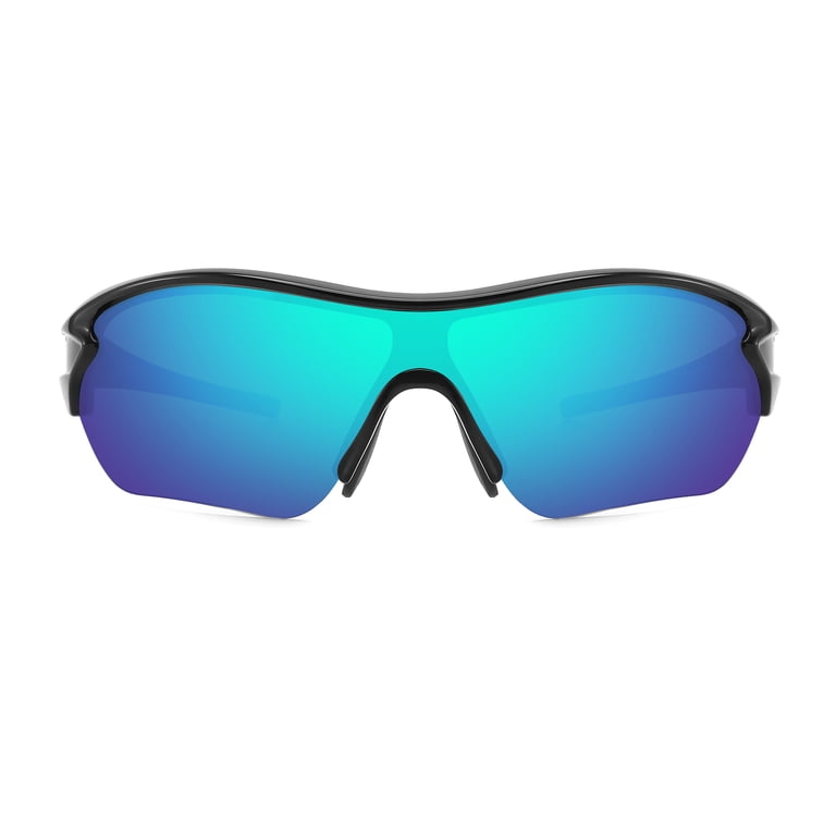 Columbia Men's Wingard Rectangular Sunglasses - Polarized Lenses With 100% UV Protection, Lightweight