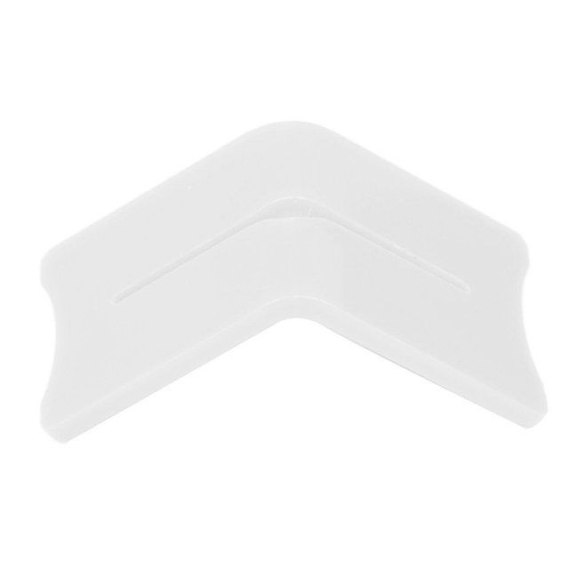 Picture Standing Holder, Compact V Shaped Photo Holder Acrylic Stable Decorative For Dormitory White
