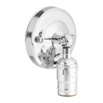 thumbnail image 3 of Base de La Lámpara de Pared del Metal del Tenedor de La Luz del Aplique de La Pared de La Vendimia e27 con El Interruptor para La Cocina Casera Loft Coffee Bar(Plata) Ecomeon no, 3 of 6