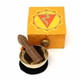 thumbnail image 2 of Mini Meditation Bowl Box 2 inches Solar Plexus Chakra DZI, 2 of 4