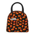 thumbnail image 1 of Balery Pumpkin Fallen Leaves Bolsa de Almuerzo para Mujeres, Caja de Almuerzo, Bolsa de Almuerzo Pequeña Impermeable, Tote de Almuerzo Reutilizable con Gran Capacidad, 1 of 6