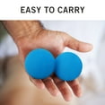 thumbnail image 6 of Microdry Dual-Ball Massage Roller for Deep Tissue Relief, Blue, 6 of 6