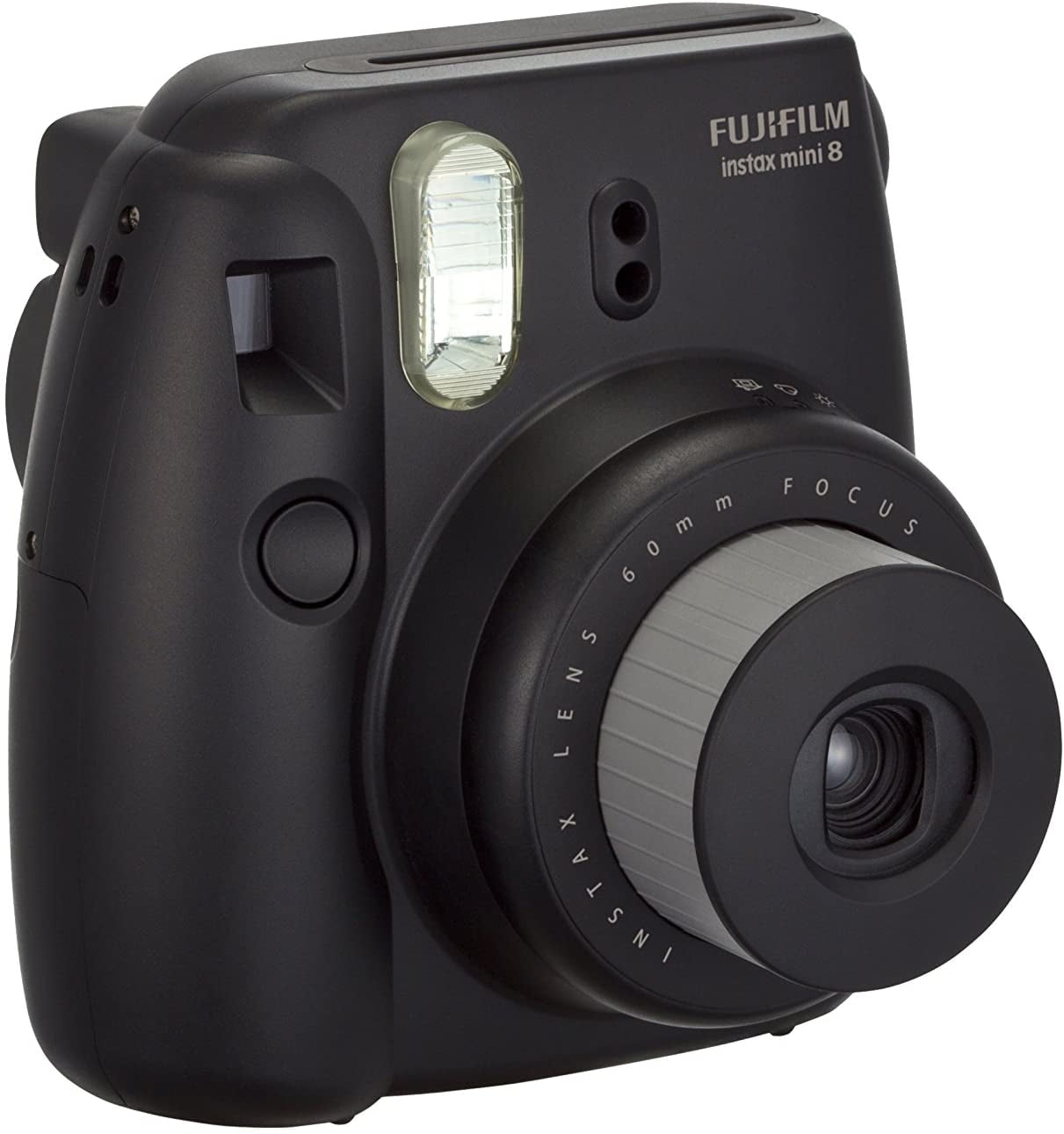 Verplaatsing patroon Bevriezen Fujifilm Instax Mini 8 Instant Film Camera (Black) (Discontinued by  Manufacturer) - Walmart.com