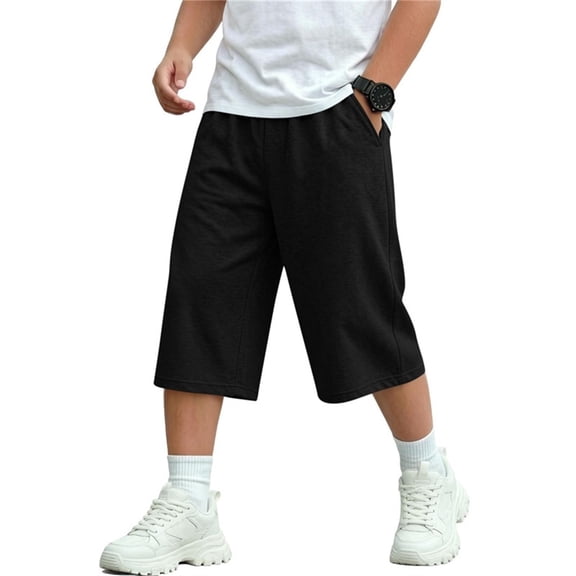 ATOGUTA Boy's Gym Sweatpants Elastic Waist Casual Jogger Pants Soft Comfortable Trousers for Kids School Daily