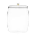 thumbnail image 1 of Pots en Plastique d'Un Gallon Pot à Biscuits et Pot à Bonbons avec Couvercle Grand Pot de Rangement pour Aliments, 1 of 9