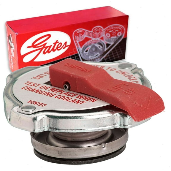 Gates Radiator Cap compatible with Dodge Caravan 2.2L 2.4L 2.5L 2.6L 3.0L 3.3L 3.8L L4 V6 1984-2007