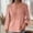 Pink, variant on FamilyThread Women's Long Sleeve Tops Summer Fall Eyelet V Neck Shirts Dressy Casual Blouses Breathable Solid Top