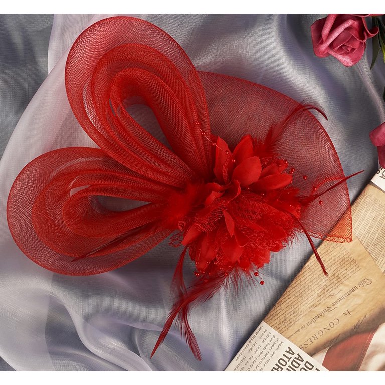 southwit Fascinators Hat for Women Tea Party Headband  display picture 2