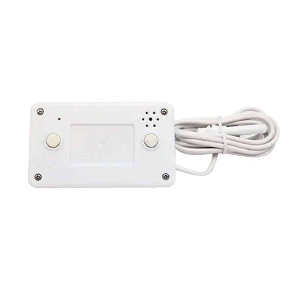 Refrigerator Thermometer with 2 Sensor & Alarm Indoor Outdoor Temperature Gauge