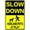 KIDS AND PETS AT PLAY, variant on Slow Down Children Playing Metal Sign, 8 x 12 Inches Traffic Sign, Black and Yellow Safety Sign, Easy Mounting Outdoor Use