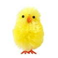 thumbnail image 2 of STAGA 36Pcs Cute Simulation Mini Easter Chicks Fuzzy Fluffy Yellow Chicken for Easter Egg Hunt Basket Filler Party Favors Decoration Kids Learning Toys, 2 of 9