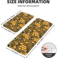 thumbnail image 3 of Bees and Honeycombs Kitchen Mat 2PCS Kitchen Rugs, Cushioned Anti Fatigue Non Skid Waterproof Floor Mats for Home,Office,Sink,Laundry,Desk, 3 of 6