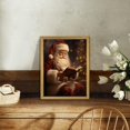 thumbnail image 4 of Arte en Lienzo para Pared con Marco, Santa Claus Vintage de Navidad 20x25 cm, 4 of 8