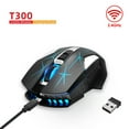 thumbnail image 6 of UHUYA Wireless Mouse 2.4G Wireless Mouse Game USB Charge 2400DPI Adjustable-Gaming Mouse Mice for PC Black, 6 of 7