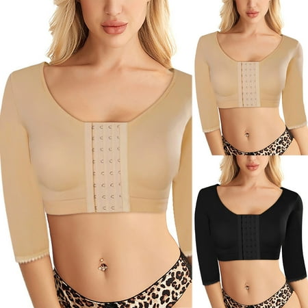 YUGYXL Women s Underwire Push Up Bra Support Bra Seamless Full Coverage Sports Bra 2024 Clearance Beige M