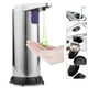 thumbnail image 1 of Dispensador automático de jabón de acero inoxidable | Sensor infrarrojo sin contacto | Salida ajustable de 3 niveles | Resistente al agua IPX4 | Capacidad de 280 ml | A prueba de fugas | para, 1 of 7