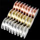 thumbnail image 2 of Ounissouiy Cuentas de autoensamblaje para hacer manualidades, alambre colorido elástico, hallazgos de joyería, cuerda, cuerda, pulsera, collar, accesorios Artesanía Oro 1.0 mm/1.5 m/rollo Ounissouiy HA080355-03, 2 of 6