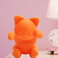 thumbnail image 5 of Tea Infuser Herbal Tea Filter Silicone Strainer Funny Cat-shaped Tea Infuser for Loose Tea leaves(Orange), 5 of 5