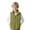 Green, variant on Otqutp Boys Girls Plain Fleece Vest Teen Kids Zip Up Mock Neck Sleeveless Thermal Fall Winter Outerwear Warm Jacket Waistcoat