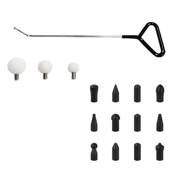 Professional Auto Body Paint Dents Repair Crowbars Rod Kit Stainless Steel
