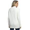 thumbnail image 6 of PrettyGuide Women's Tunic Sweater Cable Knit Mock Neck Pullover Long Sweater Tops, 6 of 6