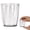 Z-4-Grey-2.2x3.19 Inch, variant on Plastic Drinking Glasses, Plastic Cups Reusable, Stackable Water Tumblers, Restaurant Style Drinking Glasses, Lightweight Shatterproof Drinking Cups for Home Kitchen Daily Use 1Pcs