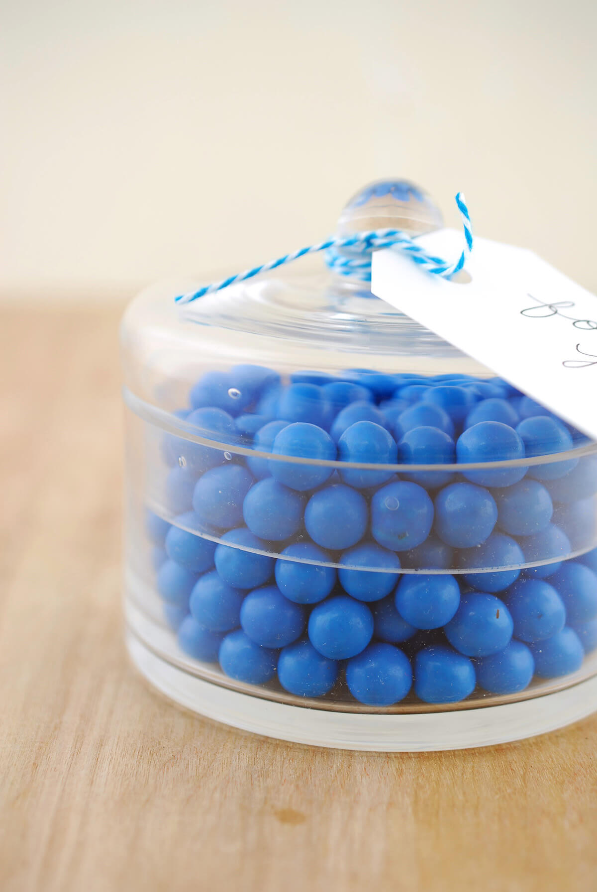 Apothecary Jars Round Glass 4in. Candy Jar With Lid 3.9in. Wide x 2in