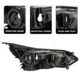 thumbnail image 4 of For Chevy Equinox 2018-2020 Halogen Headlights Headlamps w/ LED DRL Left+Right, 4 of 6