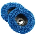 thumbnail image 4 of fashionhome Meule de Ponçage Peinture Antirouille Disque de Meulage Acier Inoxydable Meule de Polissage, Bleu, 100 mm, Trou Intérieur 16 mm, 4 of 9