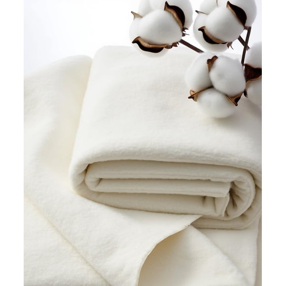 Colcha Batting Newamishquilt King, 310 x 315 cm, algodón natural