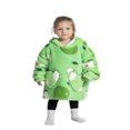 thumbnail image 2 of Wearable Blanket Hoodie for Adults Sherpa All Patterns Oversized Sweatshirt Blanket with Pockets, 2 of 6