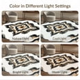 thumbnail image 7 of ODIKA 6'x9' Ultra-Soft Area Rug, Watercolor Smudged Motifs Brushstroke Interlocking Abstract Boho Refined None Washable, Bare feet friendly, Silk-Touch for Guest Room, Bedroom, 7 of 7