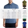 thumbnail image 3 of Yaoyar Mens Ultra Soft Bamboo Viscose Polo Lightweight Cooling Short Sleeve Casual Collared Golf Shirt, 3 of 5