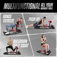 thumbnail image 6 of Yes4All Versatile Hip Thrust, Glute, and Sissy Metal Squat Machine for Home Gym Training, 6 of 9