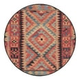 thumbnail image 3 of Unique Loom Outdoor Tribal Collection Area Rug - Tortuguero (3' 1" Round Multi/Blue), 3 of 7