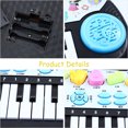 thumbnail image 4 of OULII 1Set Education Piano Toy in Blue Plastic for exercise and early engagement, 4 of 7