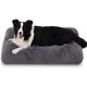 thumbnail image 1 of Medium Dog Bed Washable Dog Crate Mattress Calming Fluffy Anti Anxiety Dog Beds Deluxe Plush Dog Mat with Anti-Slip Bottom, Dark Grey, 75x50x7cm, 1 of 5
