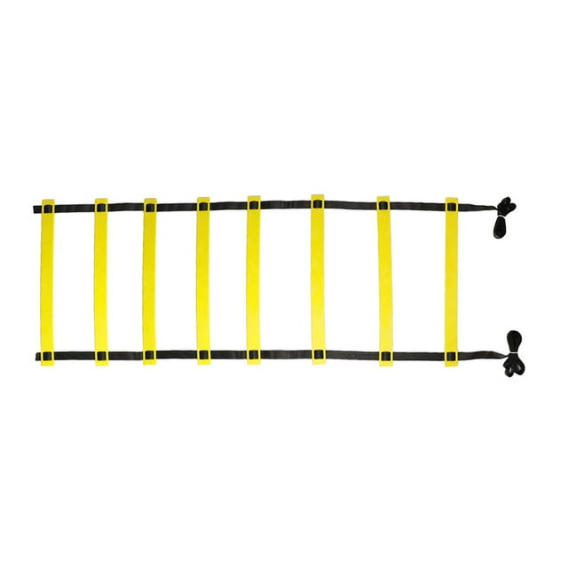 Escalera de Entrenamiento de Agilidad Baoblaze Portátil Amarillo