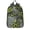 green leopard, variant on Green Leopard Backpack Camouflage Canvas Shoulder Daypack BookBag Travel Hiking Casual Bags For Women Men